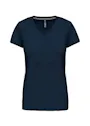 Kariban K381 T-Shirt V-Hals Korte Mouwen Dames miniatuur