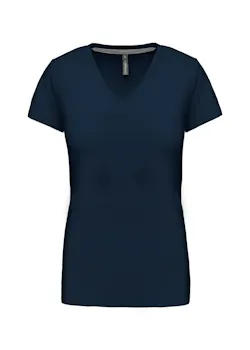 Kariban K381 T-Shirt V-Hals Korte Mouwen Dames miniatuur