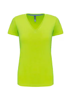 Kariban K381 T-Shirt V-Hals Korte Mouwen Dames miniatuur