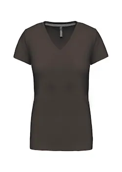 Kariban K381 T-Shirt V-Hals Korte Mouwen Dames miniatuur