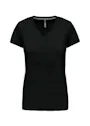 Kariban K381 T-Shirt V-Hals Korte Mouwen Dames miniatuur