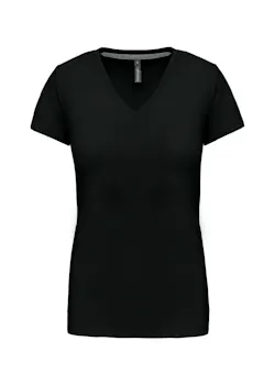 Kariban K381 T-Shirt V-Hals Korte Mouwen Dames miniatuur