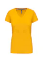 Kariban K381 T-Shirt V-Hals Korte Mouwen Dames miniatuur