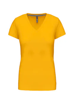 Kariban K381 T-Shirt V-Hals Korte Mouwen Dames miniatuur