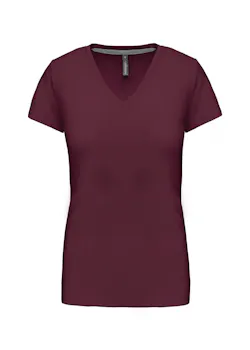 Kariban K381 T-Shirt V-Hals Korte Mouwen Dames miniatuur