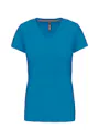 Kariban K381 T-Shirt V-Hals Korte Mouwen Dames miniatuur
