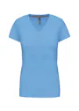 Kariban K381 T-Shirt V-Hals Korte Mouwen Dames miniatuur