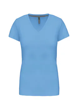 Kariban K381 T-Shirt V-Hals Korte Mouwen Dames miniatuur