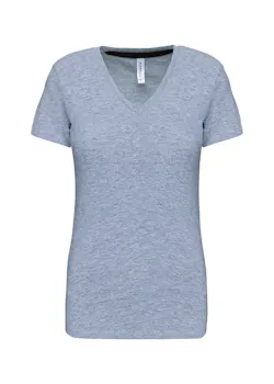 Kariban K381 T-Shirt V-Hals Korte Mouwen Dames miniatuur