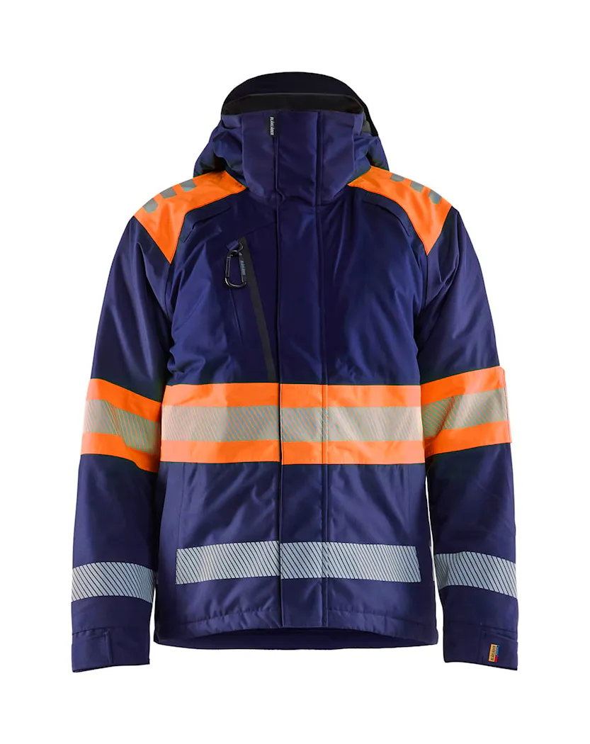 Marineblauw/Oranje