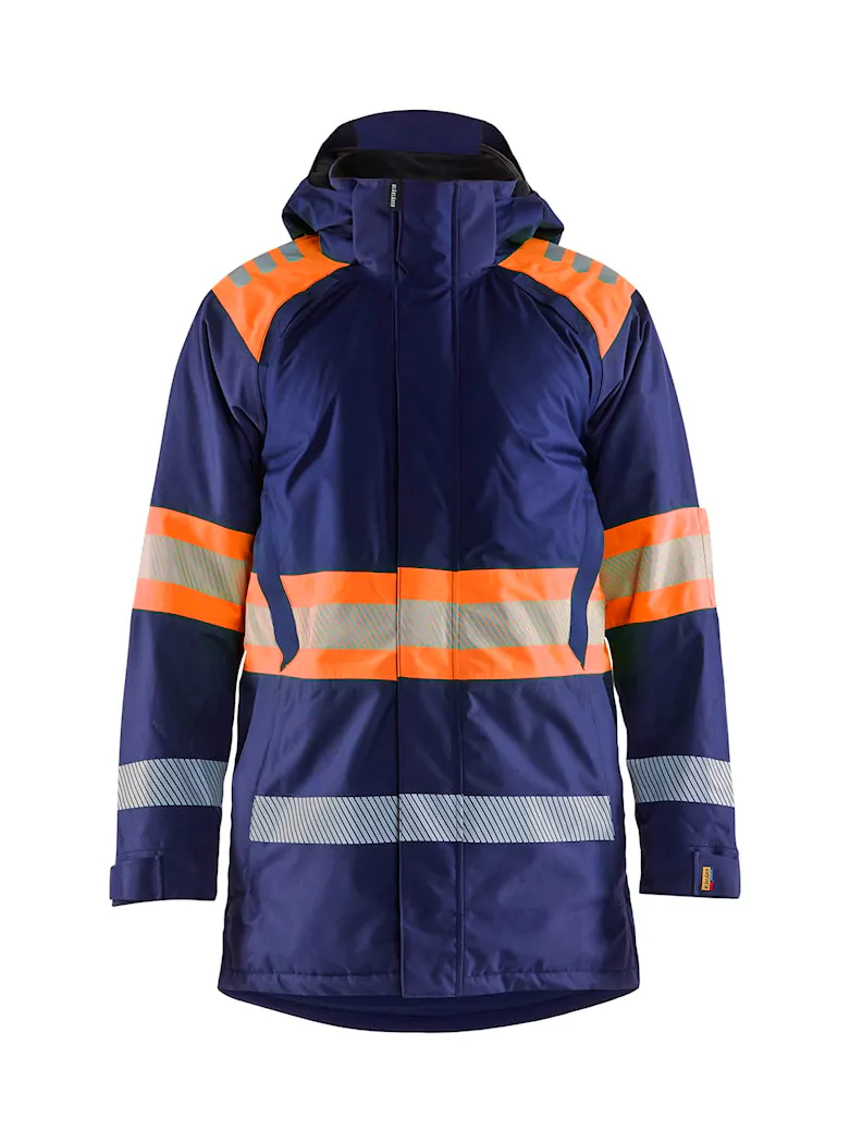Marineblauw/Oranje
