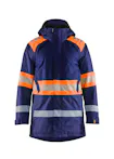Marineblauw/Oranje