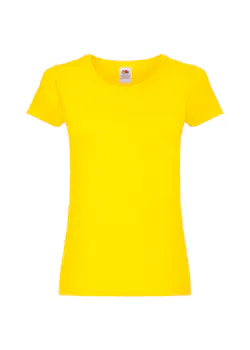 Fruit of The Loom F111 Original T-shirt Regular Fit Dames miniatuur