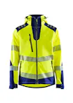 High Vis Geel/Marineblauw