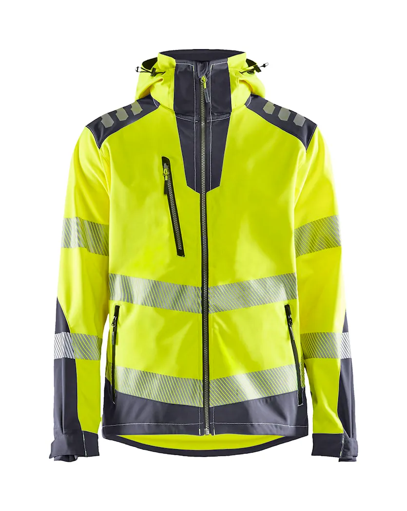 High Vis Gelb/Mittelgrau
