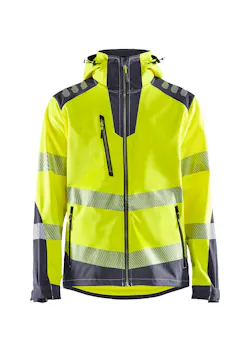 Blaklader 4491 Softshell Jack High Vis miniatuur