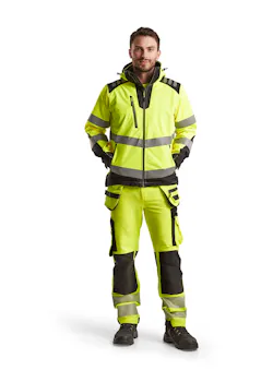 Blaklader 4491 Softshell Jack High Vis miniatuur