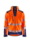 High Vis Oranje/Marineblauw