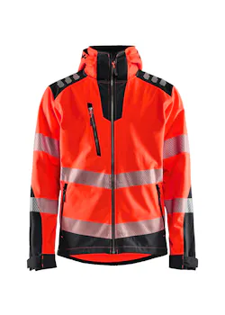 Blaklader 4491 Softshell Jack High Vis miniatuur