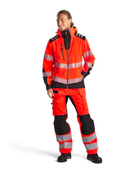 Blaklader 4491 Softshell Jack High Vis miniatuur