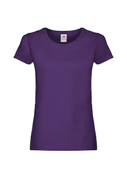Fruit of The Loom F111 Original T-shirt Regular Fit Dames miniatuur