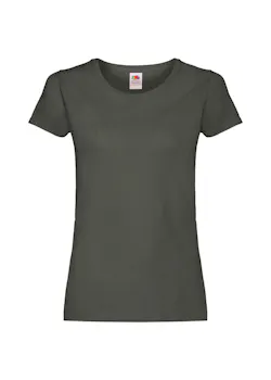 Fruit of The Loom F111 Original T-shirt Regular Fit Dames miniatuur