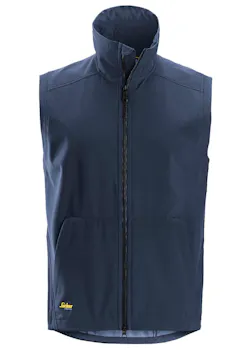 Snickers Workwear 4505 Soft Shell Bodywarmer Winddicht AllroundWork miniatuur