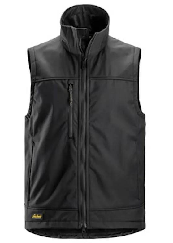 Snickers Workwear 4506 Bodywarmer Softshell Stretch Winddicht Waterafstotend