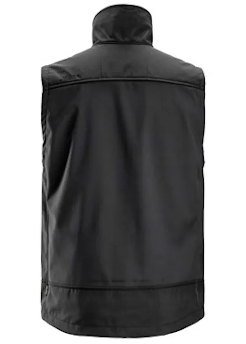 Snickers Workwear 4506 Gilet sans manches softshell stretch coupe-vent déperlant