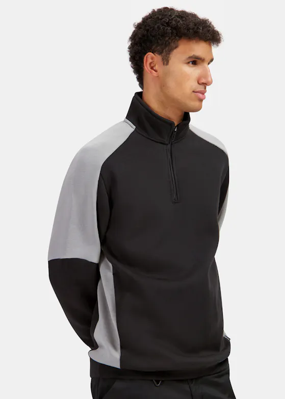 Tricorp 306111 Sweatshirt Bicolor Zip: Regular Fit Redefined