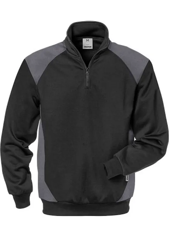 Fristads Skarup Sweatshirt mit kurzem Reißverschluss 7048 SHV