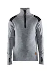 Grijs Mêlee/Donkerblauw