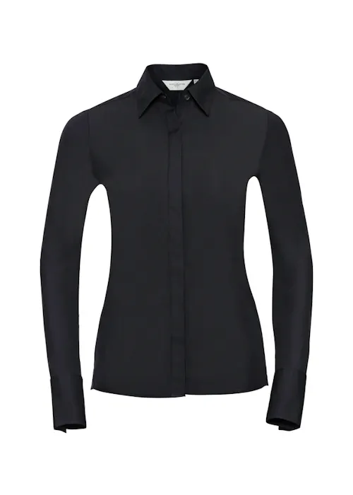 Russell Z960F Ultimate Shirt Long Sleeve Stretch Slim Fit Dames