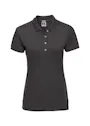 Russell Athletic Z566F Poloshirt Fitted Stretch Regular Fit Dames miniatuur