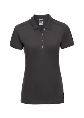Russell Athletic Z566F Poloshirt Fitted Stretch-Fit für Damen
