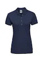 Russell Athletic Z566F Poloshirt Fitted Stretch Regular Fit Dames miniatuur