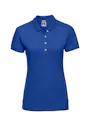 Russell Athletic Z566F Poloshirt Fitted Stretch Regular Fit Dames miniatuur