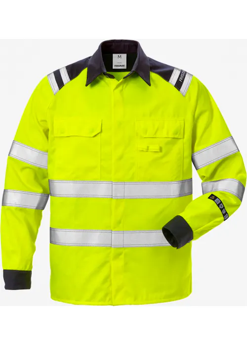 Fristads 124178 Overhemd High Vis Klasse 3 7050 Ats Reflecterend Vlamwerend
