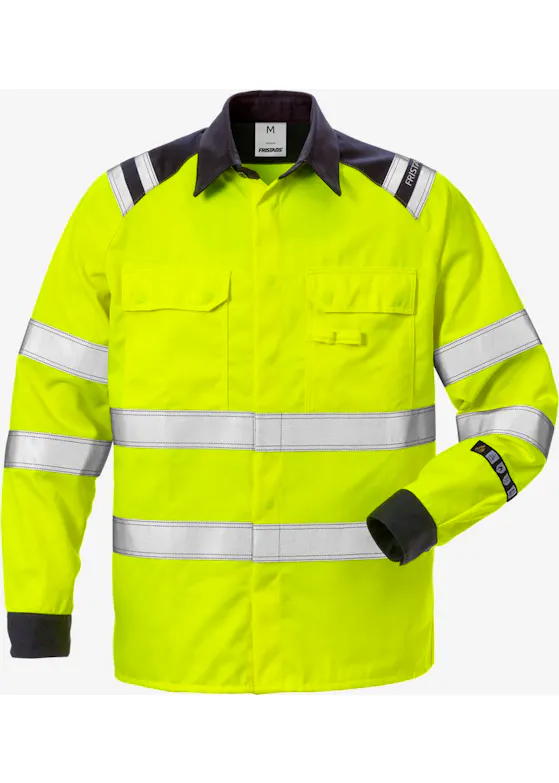 Fristads 124178 Overhemd High Vis Klasse 3 7050 Ats Reflecterend Vlamwerend