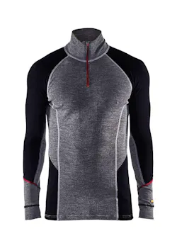 Blaklader Onderhemd Zip-neck Merino XWARM