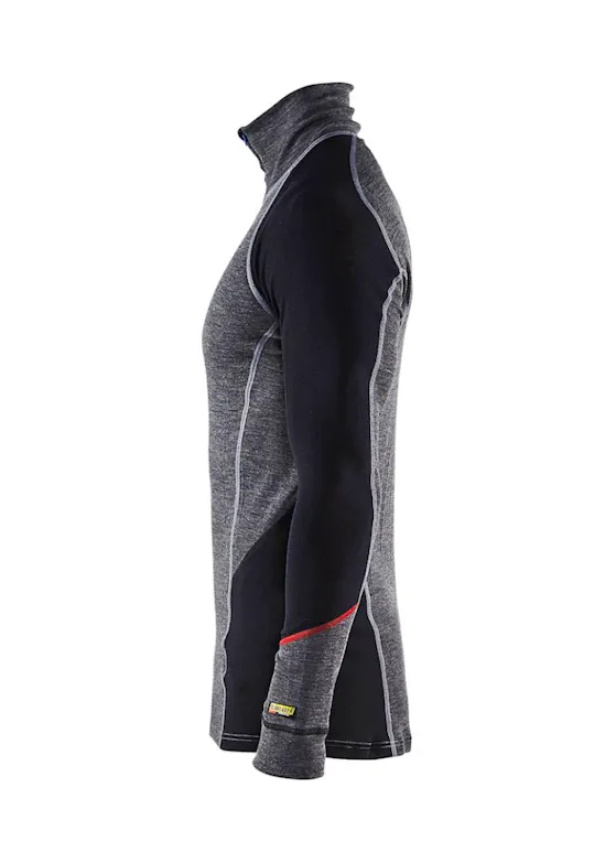 Blaklader Onderhemd Zip-neck Merino XWARM