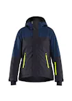 High Vis Geel/Marineblauw