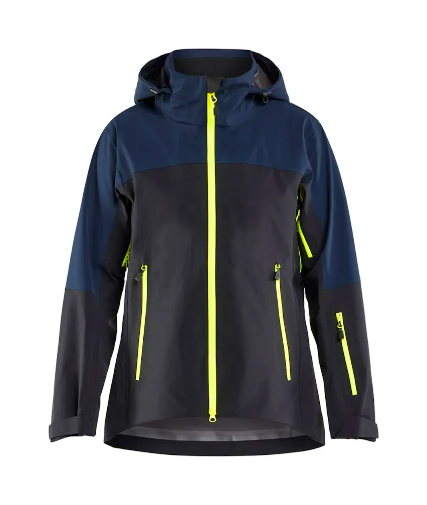 High Vis Geel/Marineblauw