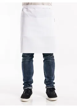 Chaud Devant Apron 3-pockets White