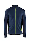 High Vis Geel/Marineblauw