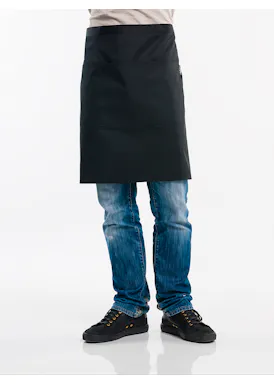 Chaud Devant Apron 3-pockets Black