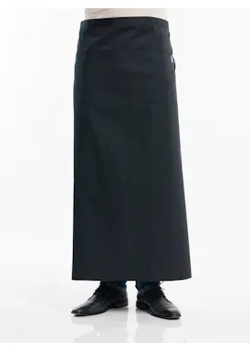 Chaud Devant Apron 3-pockets Zwart W100 - W100