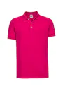 Russell Athletic Z566 Poloshirt Fitted Stretch Piqué Regular Fit miniatuur