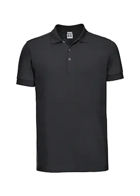 Russell Athletic Z566 Polo Shirt — Fitted Stretch Piqué Regular Fit