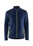 High Vis Geel/Marineblauw